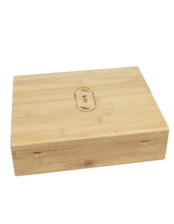 Tea Box 8-slot bamboo